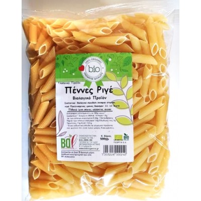 Βιολογικές Πέννες Ριγέ Bdl 500gr 