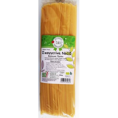 Βιολογικά Ζυμαρικά Σπαγγετίνι Νο10 Bdl 500gr 