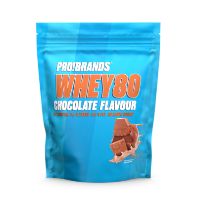 Πρωτεΐνη Whey 80% με Γεύση Σοκολάτα Pro Brands 500gr