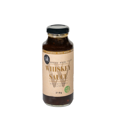 Vegan Σάλτσα Whiskey για Ψητό Κρέας Χωρίς Γλουτένη DeliRoom 310gr