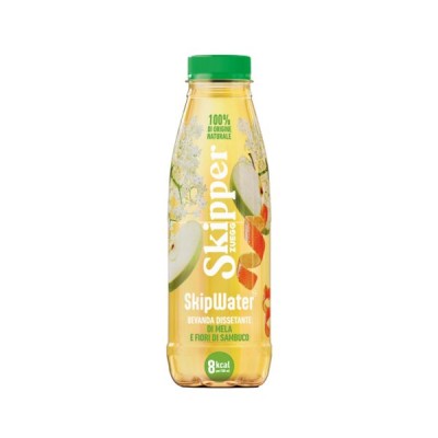 Νερό με Γεύση Μήλο & Άνθο Σαμπούκου Skipper Zuegg 500ml