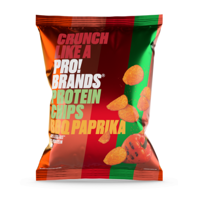 Chips Πρωτεΐνης BBQ με Πάπρικα Pro Brands 50gr