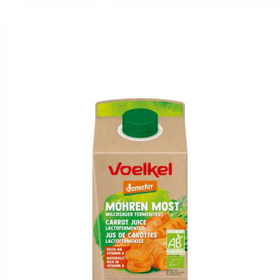 Βιολογικός Χυμός Καρότου Voelkel 500ml