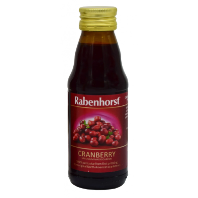 Χυμός Κράνμπερυ Χωρίς Ζάχαρη Rabenhorst 125ml